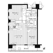 PRIME URBAN 東中野 COURTの間取り画像