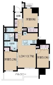 パレステージ本川越の間取り画像