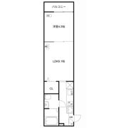 MQuarto福生の間取り画像