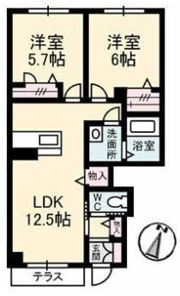 グランルーフ レジデンスの間取り画像