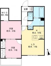 ル シエルの間取り画像