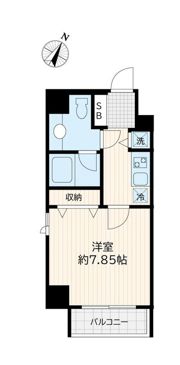 アリエルズ赤坂の間取り画像