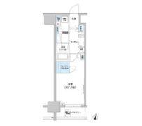 パークキューブ西新宿の間取り画像