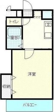 エスポワールⅠ田井の間取り画像