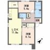 K－HAUS Ⅰ棟の間取り画像