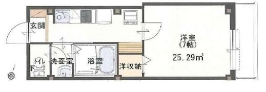 ベルフォーレ神宮前の間取り画像