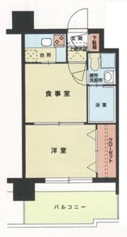 エステート・モア・薬院通りの間取り画像
