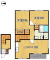 アーバンコート21B棟の間取り画像
