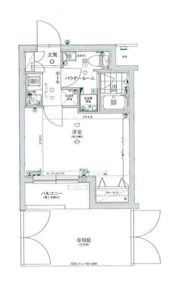 スパシエアルカーノ府中の間取り画像
