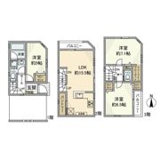 大森西戸建の間取り画像