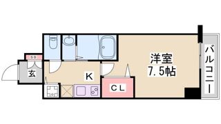 レジデンス神戸グルーブHarborWestの間取り画像