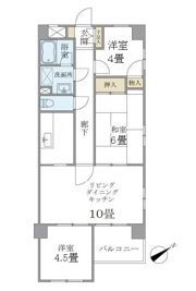 サザンクロスプラザの間取り画像