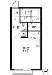 ルシェッロカーサ下高井戸の間取り画像
