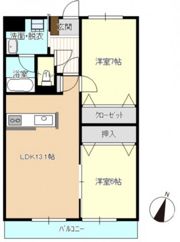 サンフォーレの間取り画像