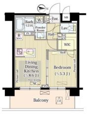 Mia CasaⅡの間取り画像