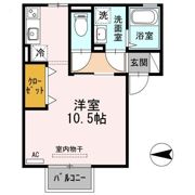 セジュール神辺の間取り画像