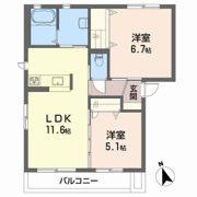 メゾン・フィオレンテの間取り画像