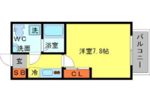 SERENiTE新大阪の間取り画像