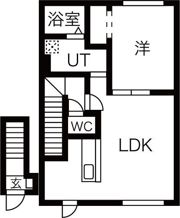 グランディールK・Bの間取り画像