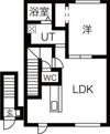 グランディールK・Bの間取り画像