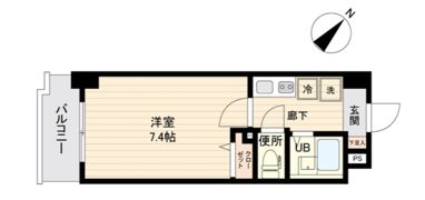 ザ・レジデンス行徳Ⅱの間取り画像