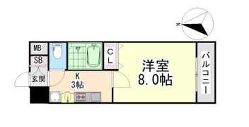 グランビュー六甲の間取り画像