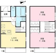 ユアメゾン大和町の間取り画像
