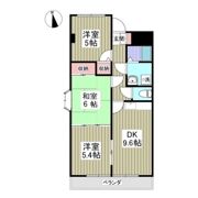 プリンスマンションの間取り画像