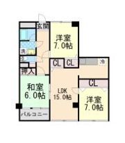 ブリージェ朝日ヶ丘の間取り画像