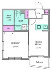 レジディア世田谷若林の間取り画像