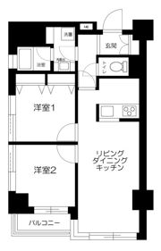 ツインパレスの間取り画像