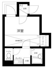 エマノンフラット扇大橋の間取り画像