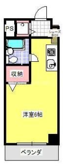 フラッツ能見台の間取り画像
