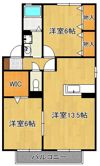 ベルデュール中曽根 B棟の間取り画像
