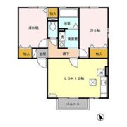 プレミールBの間取り画像