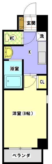 ルミエール山中の間取り画像