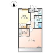 スカイヒルズ Cの間取り画像