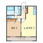 ミルクリーク川口の間取り画像