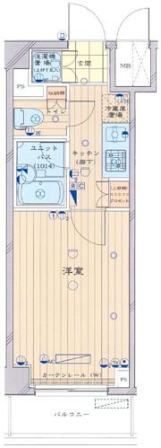 ルーブル大森山王の間取り画像