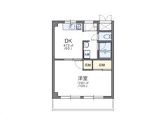 レオパレス康徳ハイツの間取り画像