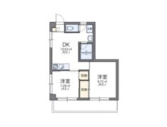 レオパレス康徳ハイツの間取り画像