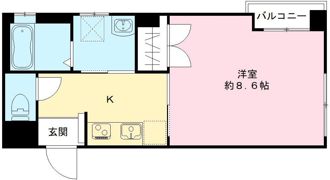 東本町パレスの間取り画像