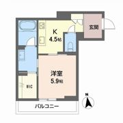 グランメゾン天神の間取り画像