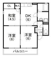 プリシェールの間取り画像