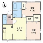 レトアローゼの間取り画像
