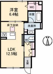 アトレガーデン Bの間取り画像