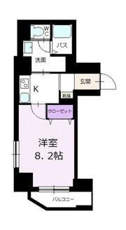 きくやcourt浅草の間取り画像