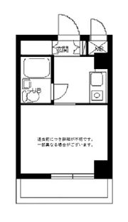 スカイコート横浜平沼の間取り画像