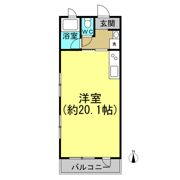 エクセルコート名和の間取り画像