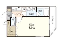 BASE学南町の間取り画像